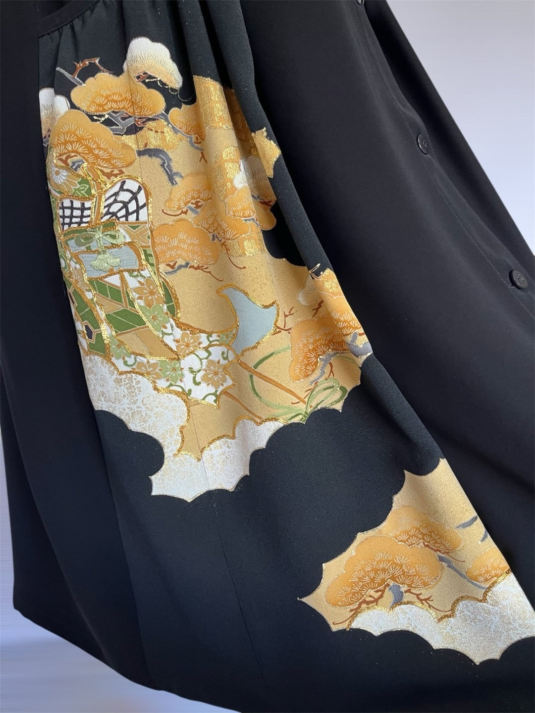 着物リメイク ワンピース（OP-01-6010) ノースリーブ - Marché