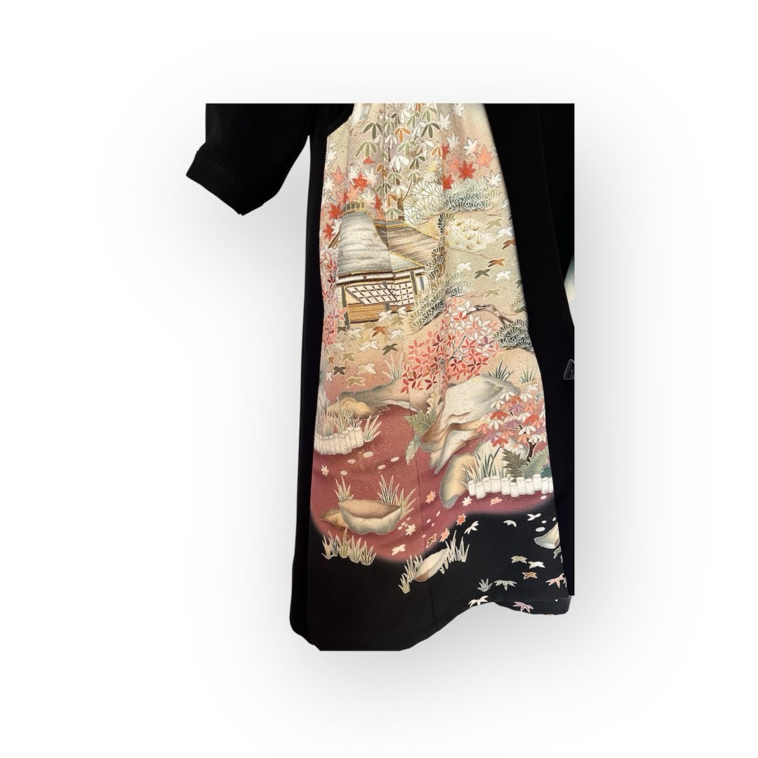 着物リメイクワンピース（OP-01-6011）