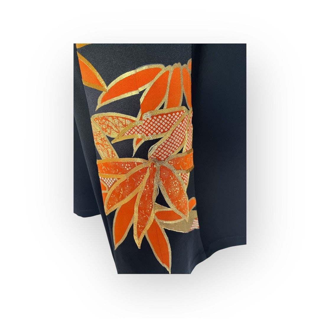 着物リメイクワンピース（OP-03-6007)