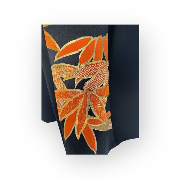 着物リメイクワンピース（OP-03-6007) - Marché en ligne de la beauté